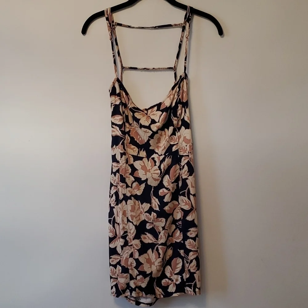 Free People Bring It Back Printed Slip Dress